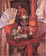 Mashkov, Ilya Still-Life with a Fan oil painting picture wholesale